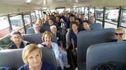 CNA Students on Bus to Veterans' Home