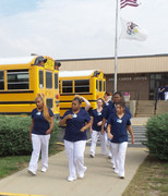 CNA Students heading to bus