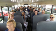 C N A Students on bus to go to Veteran's home