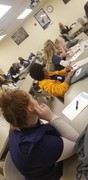 KACC Students Listening to presentations from KCC's Healthcare Division Faculty Members.