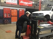 Auto Tech Students Back to Work