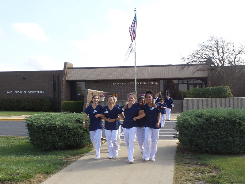 CNA Slot 2 students heading to bus