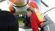 Medivac Day with Fire Rescue Students