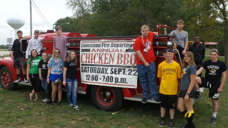 Fire Students at Limestone FPD