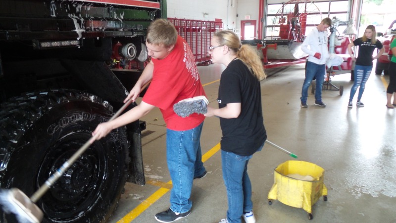 Fire Students at Limestone FPD