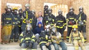 KACC Students in SCBA Training