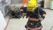 KACC Students in SCBA Training