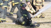 Apparatus Training with Water Hoses