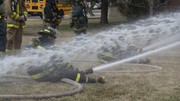 Apparatus Training with Water Hoses