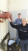KACC Students on Field Trip Touring Commercial Building's Sprinkler System and Stand Pipe Systems.