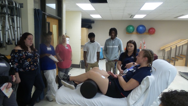 KACC Health Careers Students at Kankakee Community College