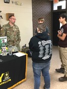 KACC Welcomed representatives from the US Army, Air Force, Navy, Marines, Coast Guard and IL National Guard, and KCC for Military Day