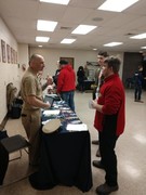 KACC Welcomed representatives from the US Army, Air Force, Navy, Marines, Coast Guard and IL National Guard, and KCC for Military Day