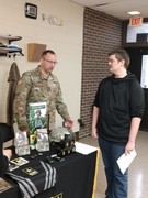KACC Welcomed representatives from the US Army, Air Force, Navy, Marines, Coast Guard and IL National Guard, and KCC for Military Day