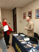 KACC Welcomed representatives from the US Army, Air Force, Navy, Marines, Coast Guard and IL National Guard, and KCC for Military Day