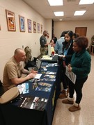 KACC Welcomed representatives from the US Army, Air Force, Navy, Marines, Coast Guard and IL National Guard, and KCC for Military Day