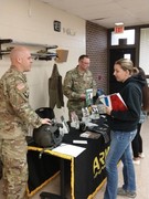 KACC Welcomed representatives from the US Army, Air Force, Navy, Marines, Coast Guard and IL National Guard, and KCC for Military Day