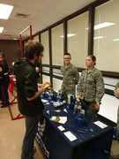 KACC Welcomed representatives from the US Army, Air Force, Navy, Marines, Coast Guard and IL National Guard, and KCC for Military Day