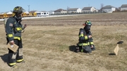 KACC Fire Rescue EMR Students engaged in Hazmat Training Exercises.