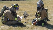 KACC Fire Rescue EMR Students engaged in Hazmat Training Exercises.